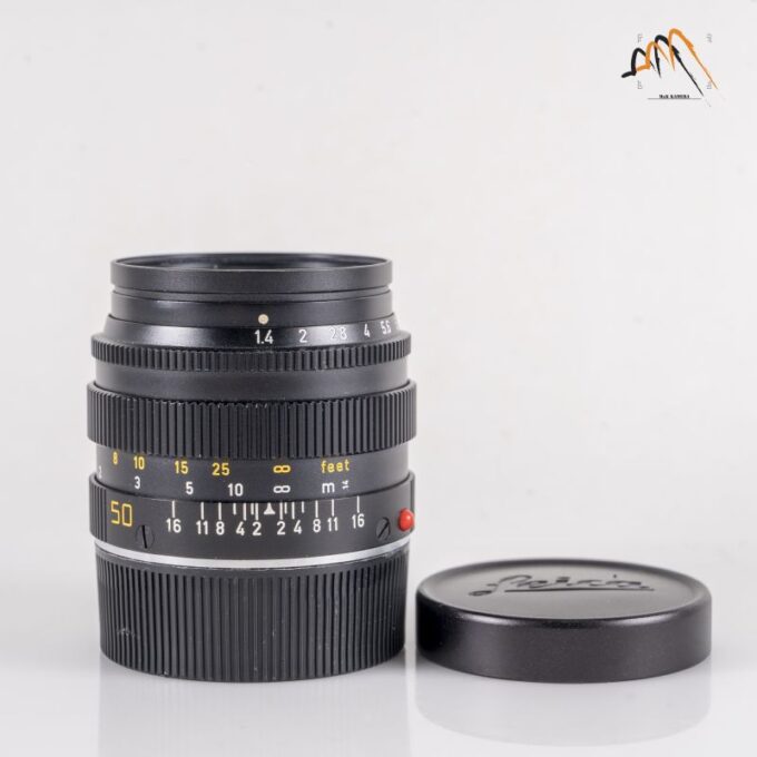 Leica Summilux M 50mm f/1.4 E43 Ver.II V2 Black Lens, Germany (11113)