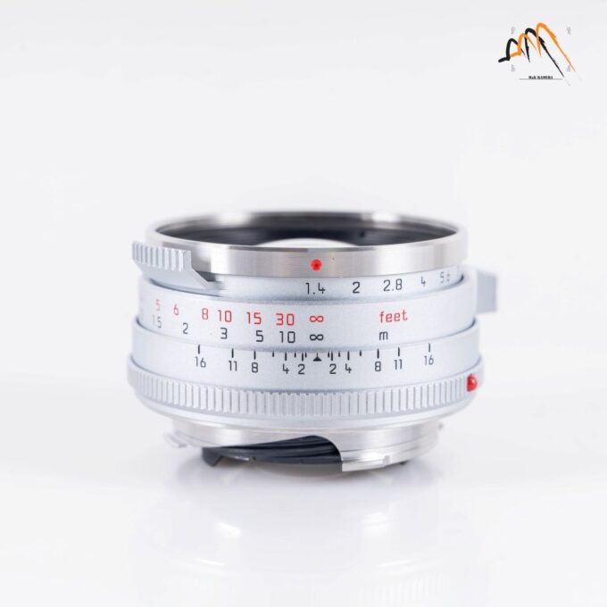 Leica Summilux-M 35mm f/1.4 E46 Steel Rim 2022 Silver Lens, Germany (11301)