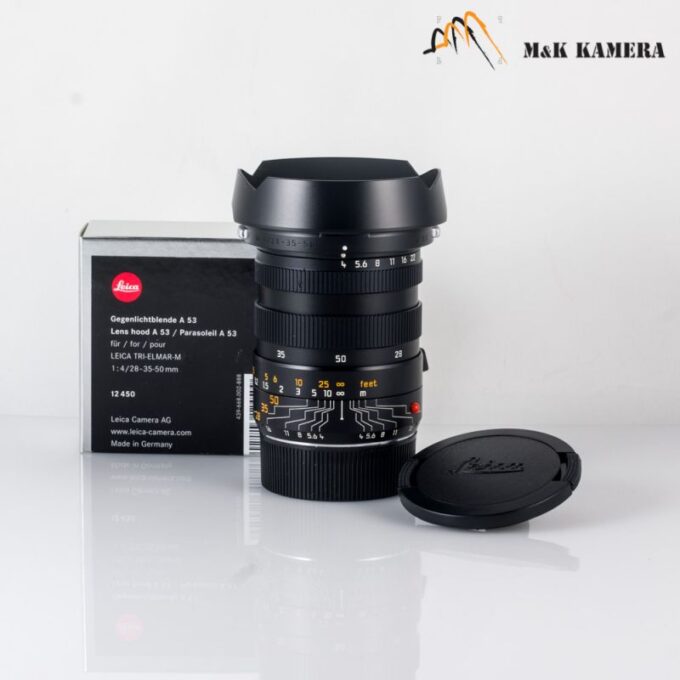 Leica Tri-Elmar-M 28-35-50mm f/4 E49 ASPH Lens, Germany (11625)