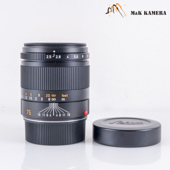 Leica Summarit-M 75mm f/2.5 Lens, Germany (11645)