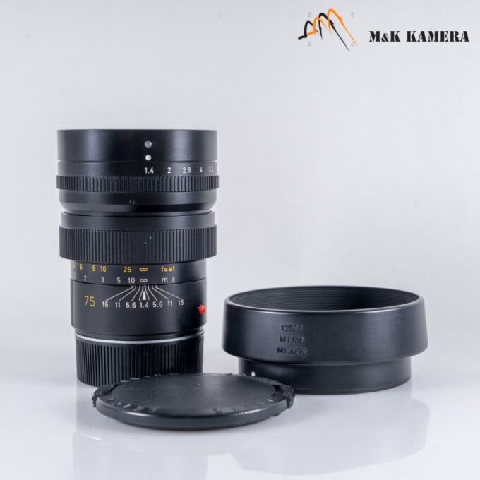 Leica Summilux-M 75mm f/1.4 Ver.I Lens, Canada (11814)