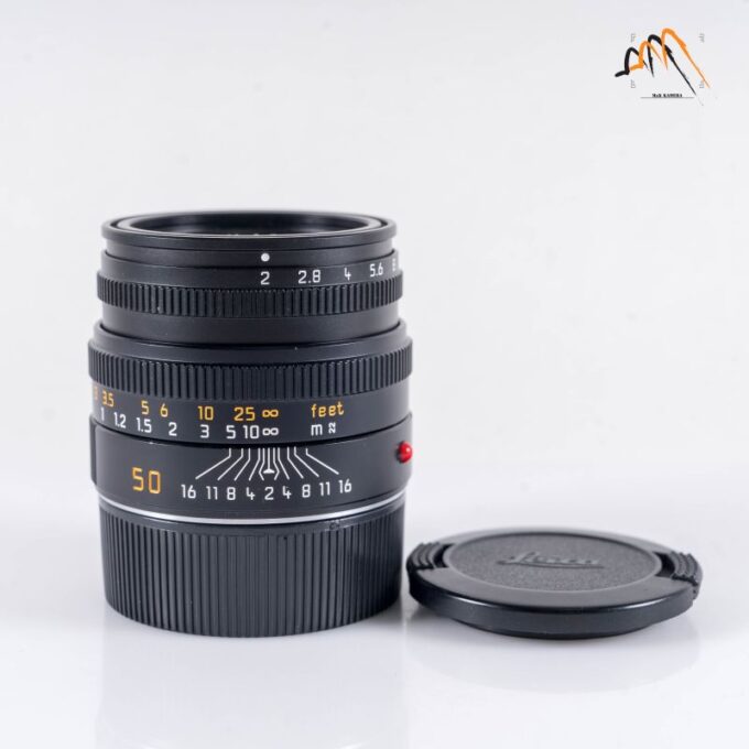 Leica Summicron-M 50mm f/2 Ver.V Black Lens, Germany (11826)