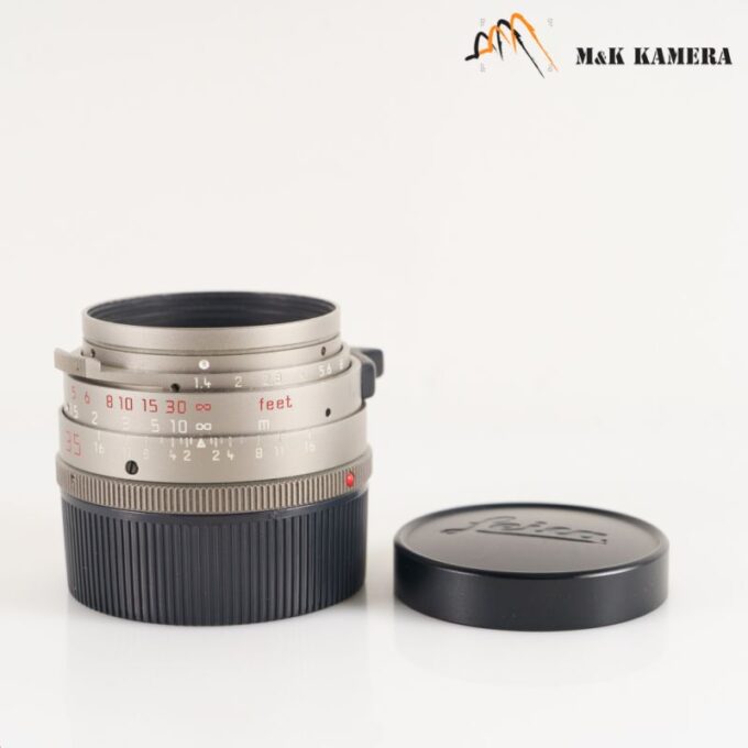 Leica Summilux M 35mm f/1.4 Pre-A Titanium Lens, Germany (11860)