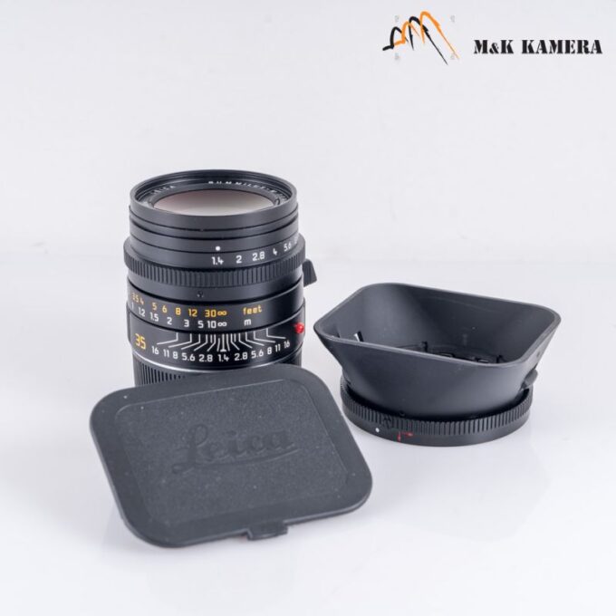 Leica Summilux-M 35mm f/1.4 ASPH 11874 Black Lens, Germany (11874)