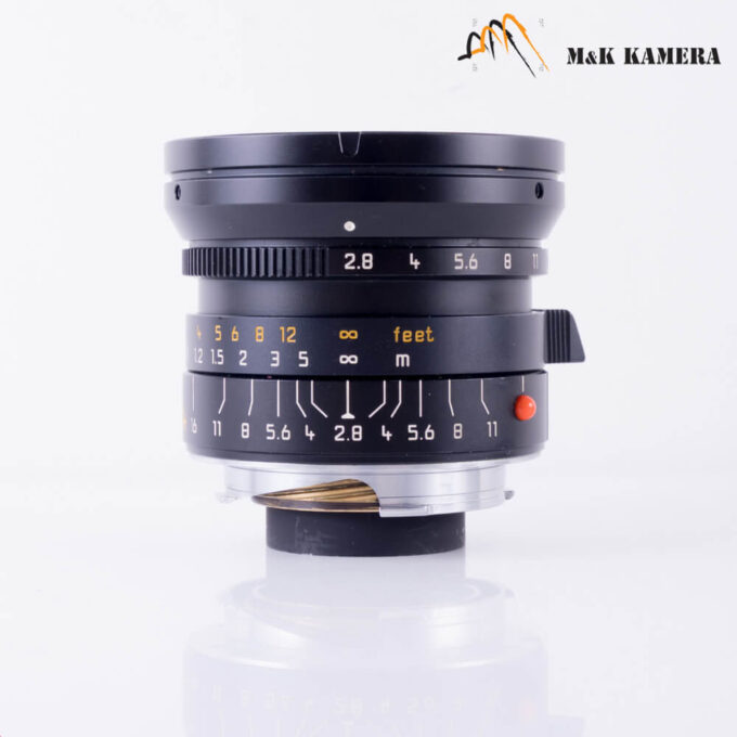 Leica Elmarit-M 24mm f/2.8 ASPH Black Lens, Germany (11878)