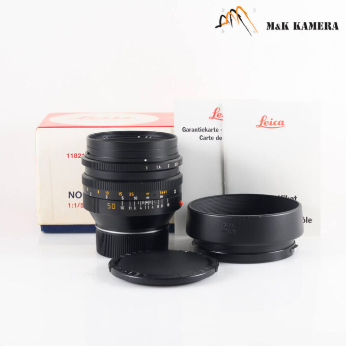 Leica Noctilux-M 50mm f/1 E60 III Lens, Canada