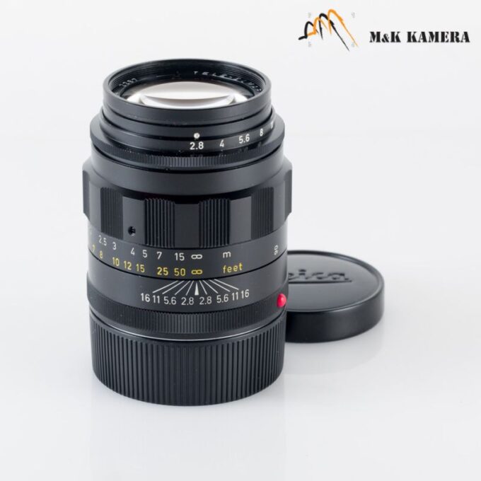 Leica Tele-Elmarit M 90mm f/2.8 Ver.I V.1 Black Lens, Canada