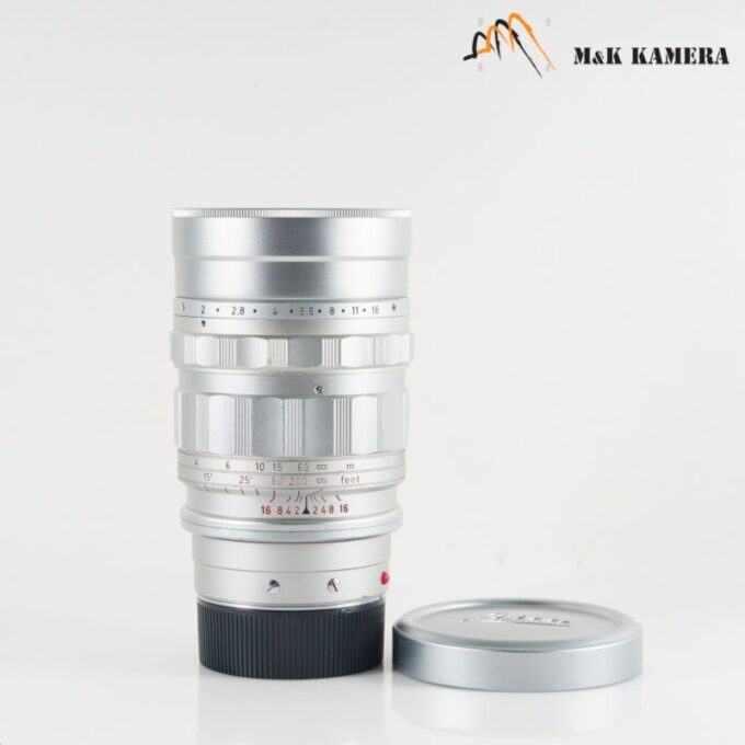 Leica Summicron M 90mm f/2 Ver.I V.1 Silver Lens, Canada