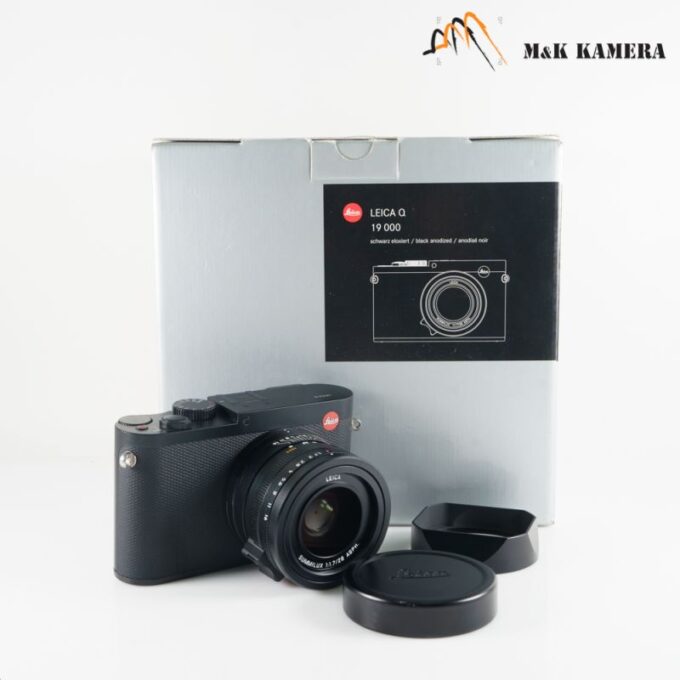 Leica Q Black Digital Compact Camera (19000)
